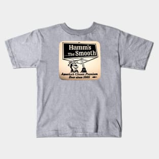 Hamm's the Smooth Beer Glass Coaster Kids T-Shirt